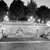 Bologna, Giardino della Montagnola, notturna - Alessandro Siani