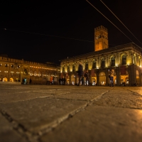 Piazza Maggiore Bologna di notte - Wwikiwalter - Bologna (BO)