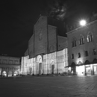 Piazza Maggiore di notte - Claudio Bacchiani