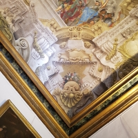 Palazzo Pepoli Campogrande - Sala di Alessandro soffitto affrescato angolo - Opi1010 - Bologna (BO)