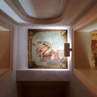 Palazzo Pepoli Campogrande - prospettiva soffitto tra Sala di Alessandro e Sala dell'Olimpo - Opi1010 - Bologna (BO)