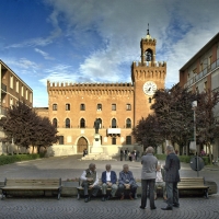 Piazza Filopanti, palazzo municipale - Pierluigi Mioli - Budrio (BO)