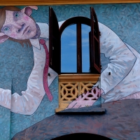 Muro dipinto di Dozza 2 - Cinzia Sartoni