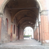 Portico della chiesa del Baraccano - Alessandro Conte Pai Pao Ren - Bologna (BO)