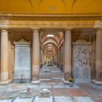Una delle gallerie interne della Certosa di Bologna - Federico Palestrina