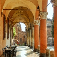 Portico di piazza Santo Stefano - Maraangelini