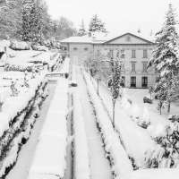 Neve e nero a Villa Spada - Ugeorge