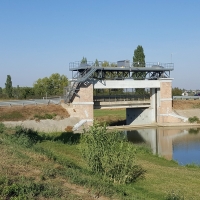 Ponte Guazzaloca sul Canale Collettore Acque Alte - Comune di Crevalcore - Maria Rita Biagini - Crevalcore (BO)