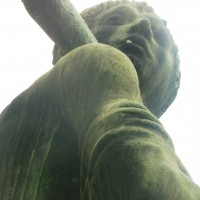 Monumento ai Caduti della prima guerra mondiale - dettaglio viso - MauroLattuga - Imola (BO)
