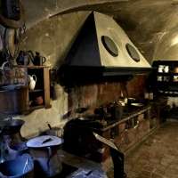 Imola - Rocca Sforzesca - cucina della roca -fuochi di fottura - Clo5919