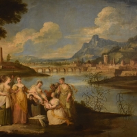 Giuseppe Zola ritrovamento di Mosè Pinacoteca Civica Pieve di Cento - Nicola Quirico
