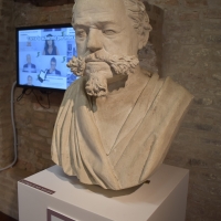 Giuseppe Zacchini, Busto di Luigi Galuppi, Museo delle Storie di Pieve - Nicola Quirico - Pieve di Cento (BO)