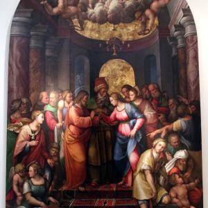 Girolamo Marchesi detto il Cotignola, Sposalizio della Vergine (1522-24) 01 - Mongolo1984