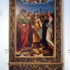 Raffaello Sanzio, Santa Cecilia in estasi con i santi (1518 circa) 01 - Mongolo1984