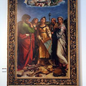 Raffaello Sanzio, Santa Cecilia in estasi con i santi (1518 circa) 03 - Mongolo1984