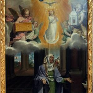 Bartolomeo Cesi, Incarnazione della Vergine in sant'Anna come Immacolata Concezione, 1593-1595 circa - Mongolo1984