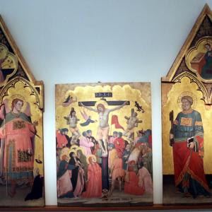 Jacopo di Paolo, Crocefissione di Cristo e santi, 1400-1410 circa 01 - Mongolo1984