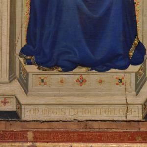 Giotto, polittico di Bologna, particolare, Pinacoteca Nazionale di Bologna - Nicola Quirico