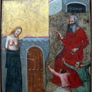 Pseudo Jacopino, Martirio di santa Cristina, 1329