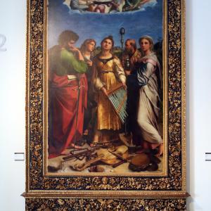 Raffaello Sanzio, Santa Cecilia in estasi con i santi (1518 circa) 02 - Mongolo1984