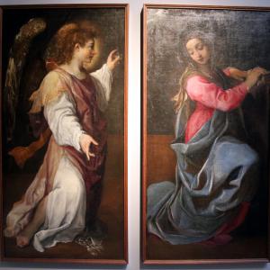 Annibale Carracci, L'Arcangelo Gabriele e La Vergine annunziata, 1588 - Mongolo1984