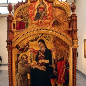 Niccolò di Liberatore, Madonna in trono e santi 01 - Mongolo1984