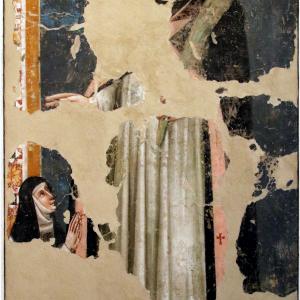 Simone di Filippo dei Crocefissi (?), San Pietro da Verona e una monaca, 1375-1380 circa - Mongolo1984