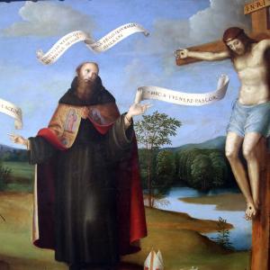 Francesco Raibolini detto il Francia, Visione di sant'Agostino, (1510 circa) 04 - Mongolo1984