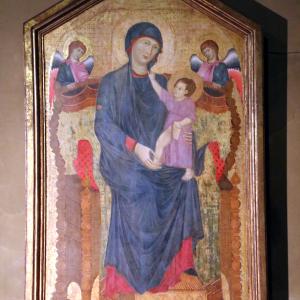 Cimabue, Vergine in trono con il Bambino e angeli, Basilica di Santa Maria dei Servi (Bologna) - Mongolo1984