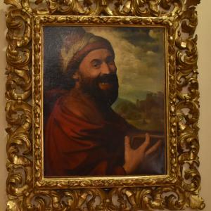 Battista Dossi, Democrito, Pinacoteca Domenico Inzaghi - Nicola Quirico