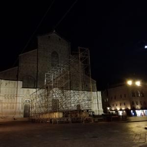 San Petronio by night ponteggi cinema ritrovato - Alb986
