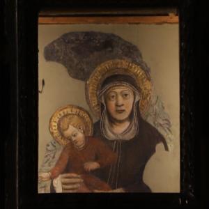 Scuola emiliano-romagnola, madonna col bambino detta Madonna delle Laudi, 1400-50 ca - Sailko
