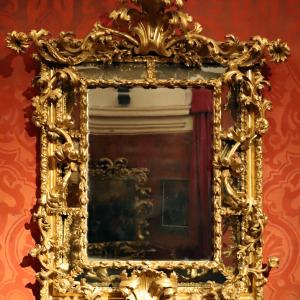 Imola, palazzo tozzoni, interno, specchiera di manifattura bolognese del 1720-40 ca - Sailko