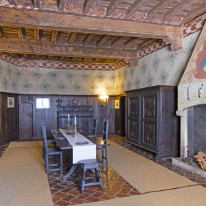 Una sala del Castello della Manta - ENIT SpA