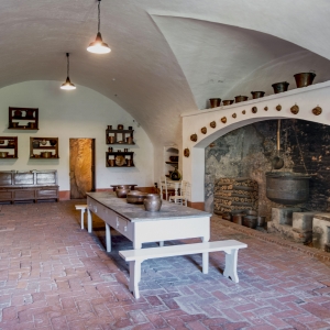 Castello della Manta, la cucina - ENIT SpA