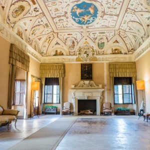 Sala delle grottesche, Castello della Manta - ENIT SpA