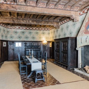 Una sala del Castello della Manta - ENIT SpA