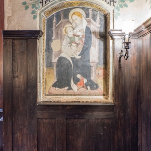 Castello della Manta, Madonna del Latte, anonimo del Quattrocento - ENIT SpA
