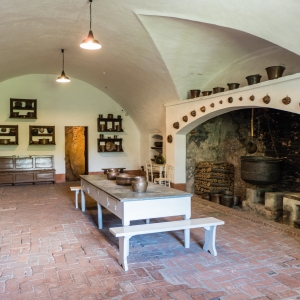 Castello della Manta, cucina - ENIT SpA