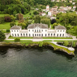 Villa Trivulzio, vista aerea - ENIT SpA