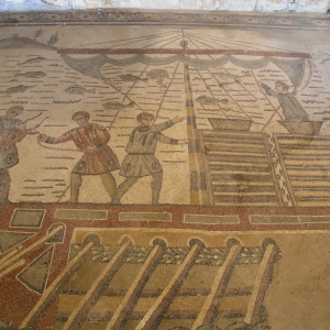 Villa Romana del Casale - mosaici del corridoio della grande caccia - Simone Antonazzo / ENIT SpA