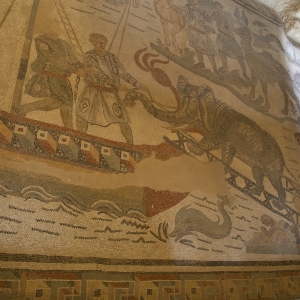Villa Romana del Casale - mosaici del corridoio della grande caccia - Simone Antonazzo / ENIT SpA
