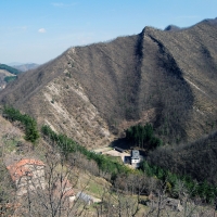 Panorama alta valle e crinale appennino 6