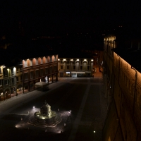 Vista della Piazza del Popolo dalla Rocca Malatestiana, Cesena - -Riccardo29-