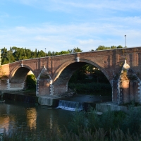 Ponte Vecchio vista dall'argine sinistro - Gloria Molari - Cesena (FC)