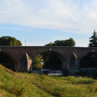 Ponte Vecchio vista dall'argine destro - Gloria Molari - Cesena (FC)