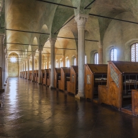 Biblioteca Malatestiana, aula del Nuti - Fabrizio Pasi - Cesena (FC)