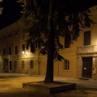 Biblioteca facciata - notturna 1 - Boschetti marco 65
