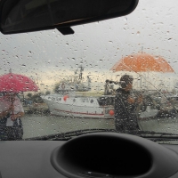 Porto canale, pioggia - Abdemont