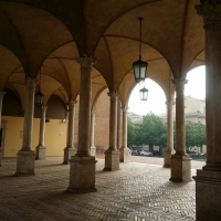 Archi e colonne, chiostro San Mercuriale - Chiari86